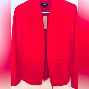 Beautiful red blazer, never worn